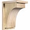 Ekena Millwork Huntington Rough Sawn Corbel w/Backplate, Douglas Fir, 8"W x 10"D x 14"H COR08X10X14HUN01RDF - alternate 1